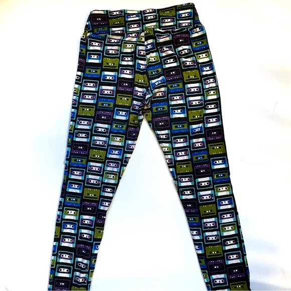 Lularoe cassette tape leggings - Picture 4 of 5